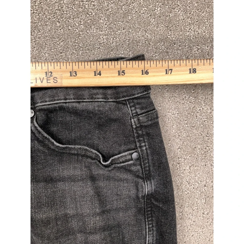 Judy Blue LA Jeans Women 14W Black JB88753 Skinny Whisker High Rise Stretch - Picture 5 of 11